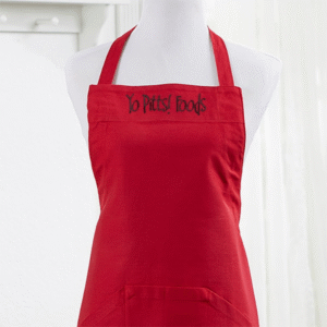 Yo Pitts! Foods Apron - Cherry